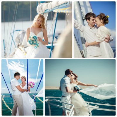 Преимущества свадьбы, организованной на яхте