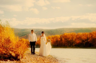 Свадьба осенью: преимущества и недостатки