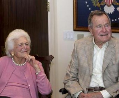 Джордж Буш-старший и Барбара Буш отпраздновали годовщину свадьбы