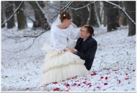 Свадьба зимой: как красиво утеплиться невесте?