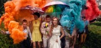 Цветной дым в Кемерово для свадеб и фотосессий