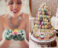 Пирожное макарун на вашей свадьбе: необычные варианты декора