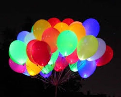 Светодиоды и воздушные шары