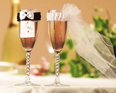 Как выбрать идеальные свадебные бокалы?