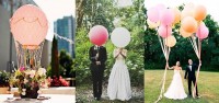 Воздушные шары на свадебное торжество