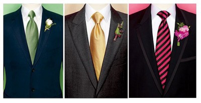 Как правильно выбрать галстук на свадьбу?