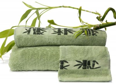 Махровые полотенца из бамбука – великолепный подарок на первую свадебную годовщину