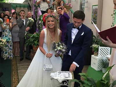 Дана Борисова отпраздновала свадьбу
