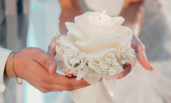 Свечи «свадебный очаг» как символ молодой семьи