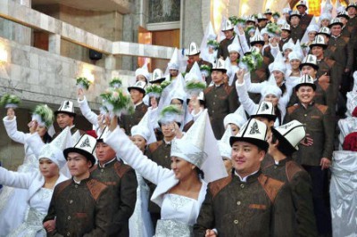 В Бишкеке состоится массовая свадьба
