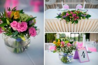 Вариант букетов цветов в зависимости от стиля свадебного торжества