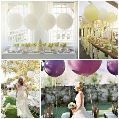 Интересные идеи украшения свадьбы воздушными шарами